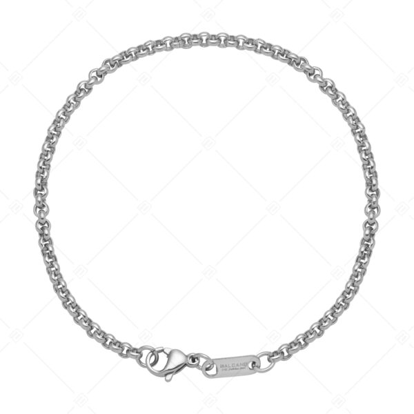 4436318d-2f96-4898-842c-a9bcc3a1c263 (1) Belcher – Nemesacél roló lánc típusú karkötő magasfényű polírozással – 3 mm