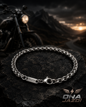 Braided4 Braided – Nemesacél fonott láncos karkötő magasfényű polírozással – 4 mm