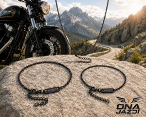 Cablechain1,5szett Cable Chain – 1,5 mm, nemesacél fekete anker szett