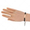 b1ddf03d-9713-43ce-a825-b24832a5a766 Friendship – Barátság karkötő téglalap alakú nemesacél gravírozható fejrésszel, 18K rozé arany bevonattal