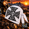 Ironreaper Iron Reaper – Vaskeresztes, koponyamintás bandana fejpántos sál